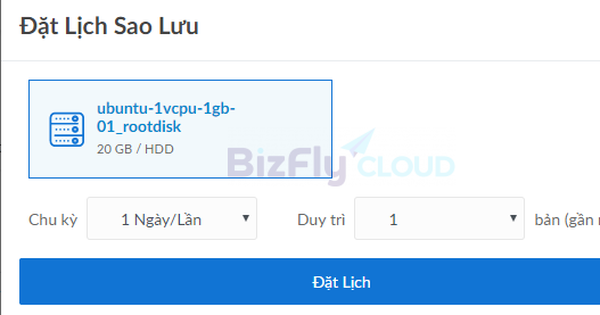 Cách tạo và quản lý sao lưu (Backup)