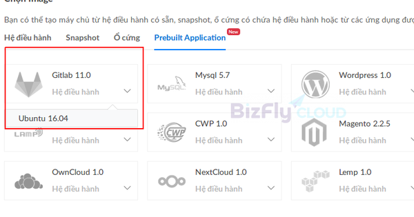 Hướng Dẫn Chi Tiết Khởi Tạo Cloud Server Trên Bizfly Cloud