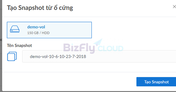 Tạo và Quản lý Volume trên Bizfly Cloud: Hướng Dẫn Chi Tiết