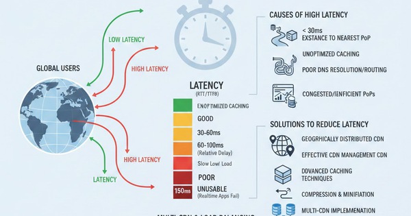 Latency trong CDN là gì? Các triển khai để giảm độ trễ trong CDN hiệu quả nhất