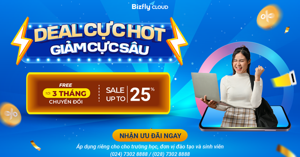 DEAL CỰC HOT - GIẢM CỰC SÂU