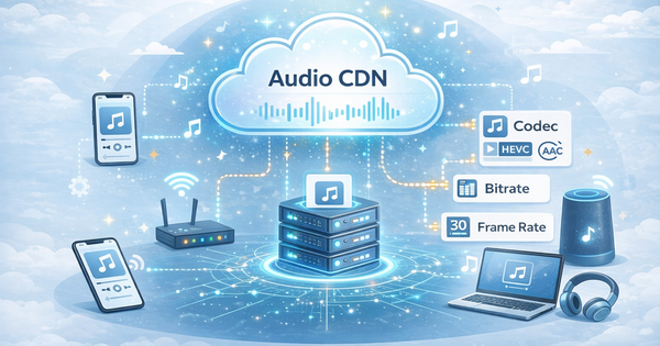 Audio CDN: Giải pháp tối ưu tốc độ truyền âm thanh trực tuyến