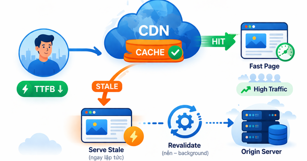 Stale-while-revalidate là gì? Tối ưu cache CDN giảm TTFB