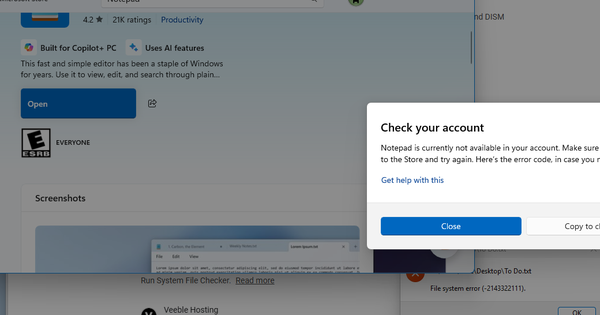 Lỗi Notepad trên Windows 11 cho phép thực thi mã từ xa