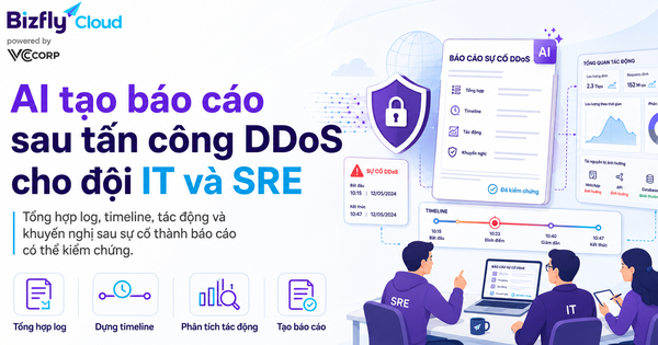 AI tạo báo cáo sau tấn công DDoS cho đội IT và SRE