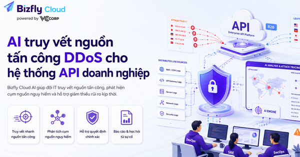 AI Truy vết nguồn tấn công DDoS cho hệ thống API doanh nghiệp 