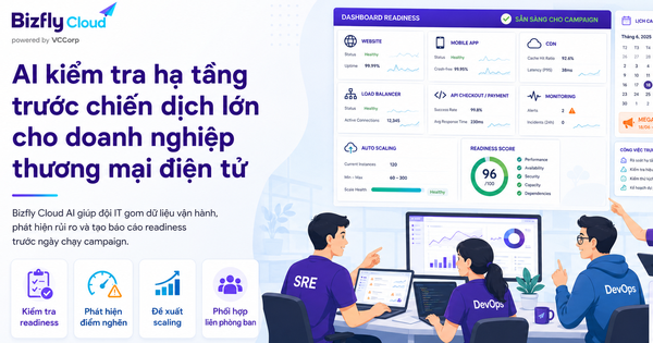 AI kiểm tra hạ tầng trước chiến dịch lớn
