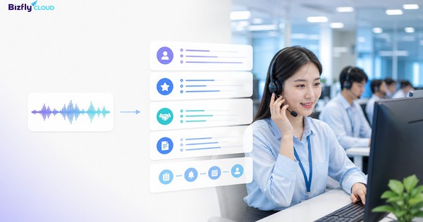 AI trợ lý bán hàng và cập nhật CRM