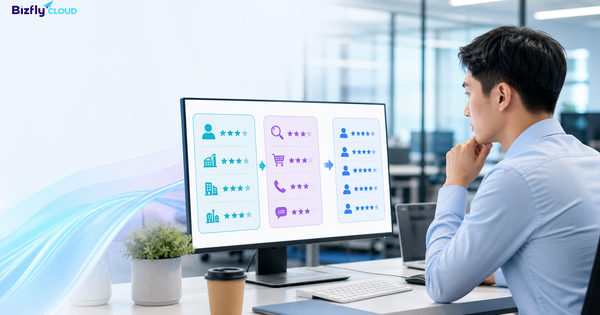 AI chấm điểm và ưu tiên lead/account