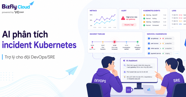 AI Phân tích incident Kubernetes cho đội DevOps/SRE