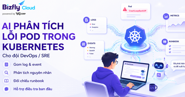 AI phân tích lỗi Pod trong Kubernetes cho đội DevOps/SRE 