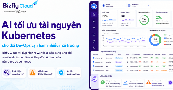 AI tối ưu tài nguyên Kubernetes cho đội DevOps vận hành nhiều môi trường 