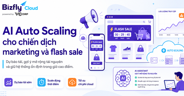 AI Auto Scaling cho chiến dịch marketing và flash sale