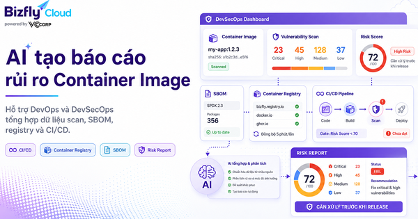 AI tạo báo cáo rủi ro Container Image cho đội DevOps và DevSecOps