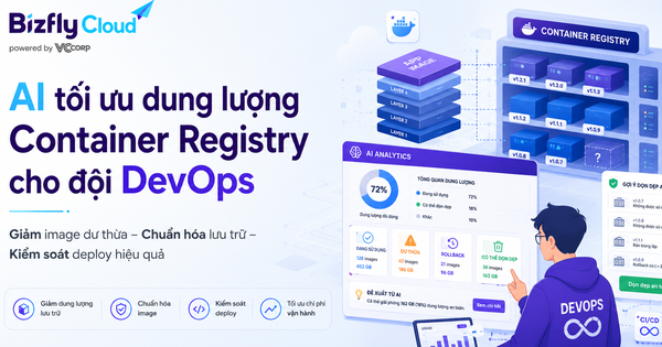 AI tối ưu dung lượng Container Registry cho đội DevOps 