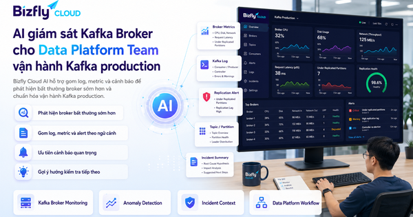 AI giám sát Kafka Broker cho Data Platform Team vận hành Kafka production