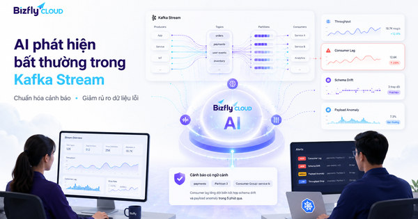 AI phát hiện bất thường trong dữ liệu Kafka Stream cho đội Data Platform