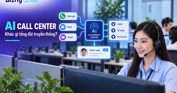 AI Call Center / AI Contact Center là gì? Khác gì tổng đài truyền thống?
