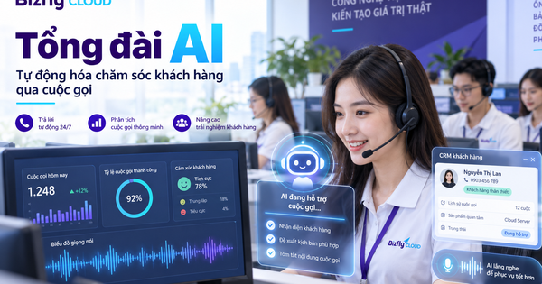 Tổng đài AI là gì? Cách doanh nghiệp tự động hóa chăm sóc khách hàng qua cuộc gọi
