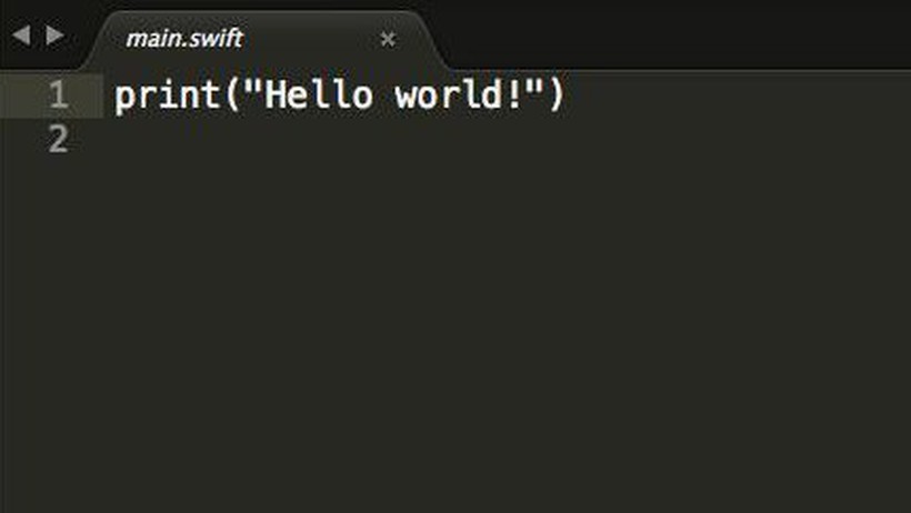 Hello World với Swift, Docker, Sublime Text