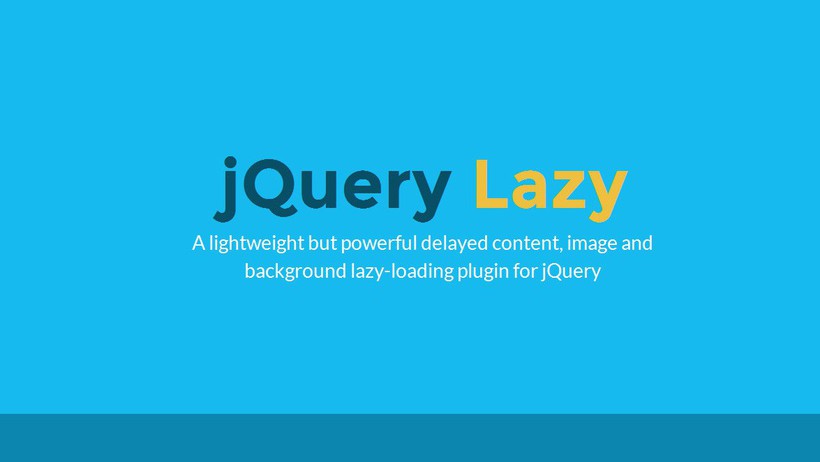 Lazy load jQuery là gì? Sử dụng như thế nào?