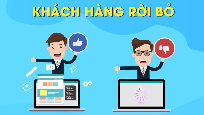 Doanh nghiệp không mở rộng website tức thì - Đừng thắc mắc vì sao khách hàng bỏ đi