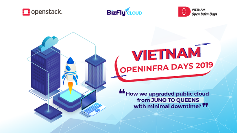 Bizfly Cloud cùng loạt giải pháp đám mây tham dự sự kiện OpenInfra Days 2019