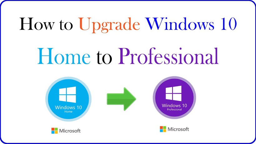 Nâng cấp win 10 lên những phiên bản cao cấp hơn để sử dụng nhiều tính năng hơn cho máy tính
