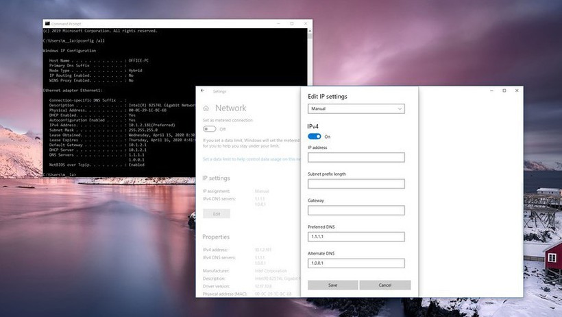 Hướng dẫn đổi DNS Google cho Windows 10, 7, 8