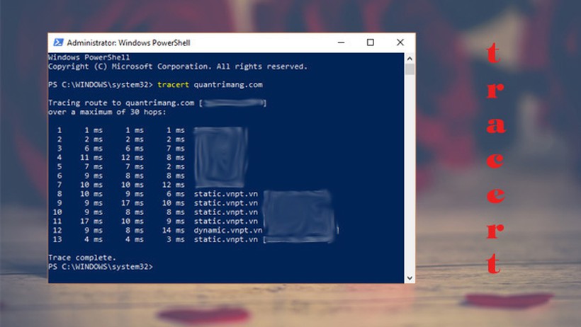 Load web "ì ạch", bạn đã thử lệnh Tracert?