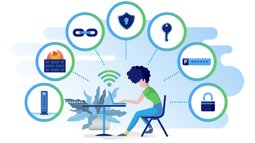 8 cách bảo mật mạng không dây wifi giúp làm việc, lướt web an toàn
