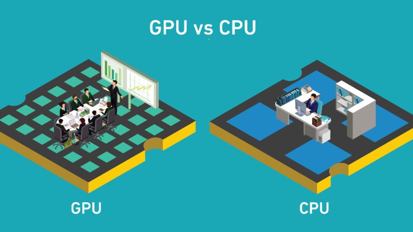 So sánh sự khác nhau giữa CPU và GPU