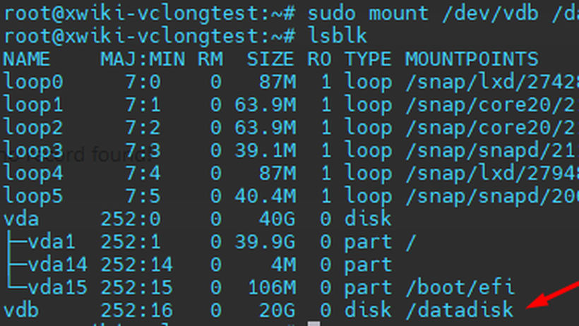 Hướng dẫn cách mount ổ đĩa dữ liệu (Data Disk) vào server Linux trên BizflyCloud