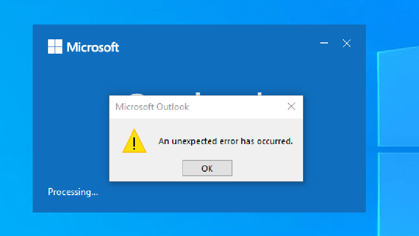 An unexpected error has occurred​ là lỗi gì? Cách khắc phục ra sao?