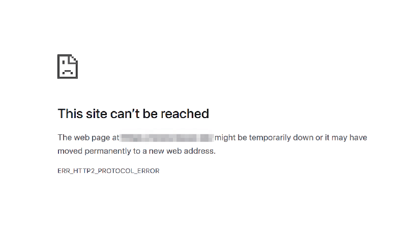 ERR_HTTP2_PROTOCOL_ERROR​​ là lỗi gì và cách khắc phục ra sao?