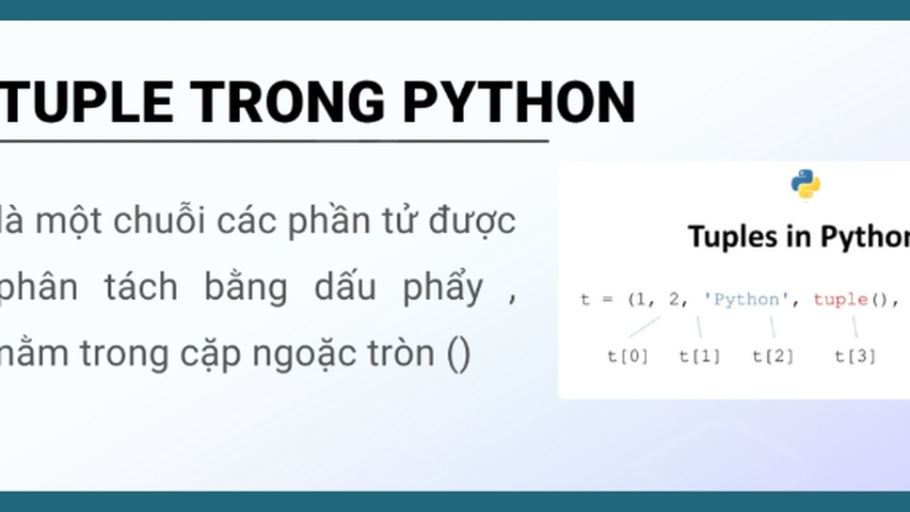Tuple là gì? Sự khác biệt giữa Tuple và List trong Python