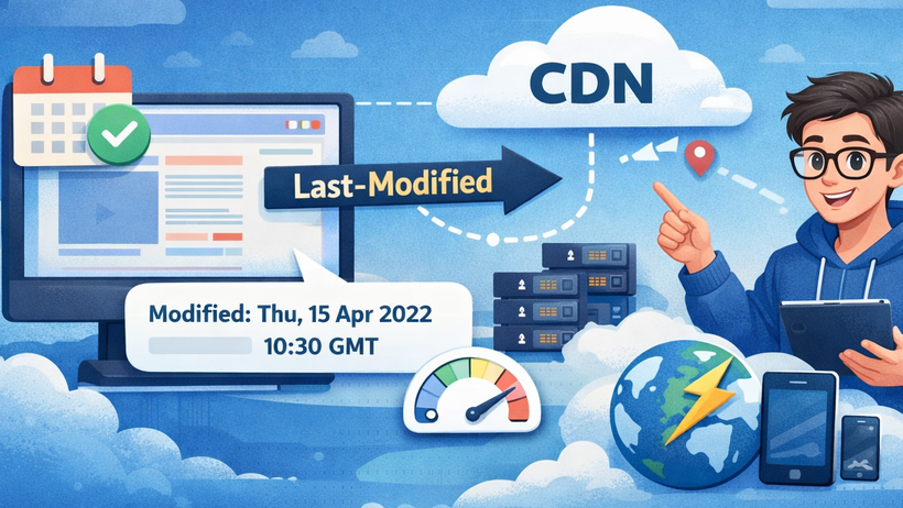 Last-Modified là gì? Cách dùng header để tối ưu cache qua CDN