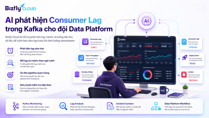 AI phát hiện Consumer Lag trong Kafka